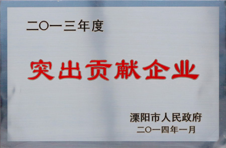 上上集團(tuán)獲“2013年度突出貢獻(xiàn)企業(yè)”等多項榮譽(yù)
